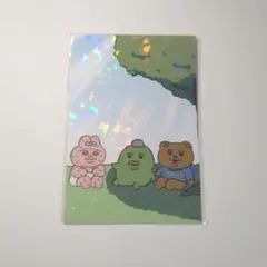 おぱんちゅうさぎ ホログラムポストカード 日差し