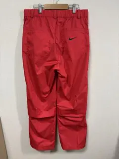 NIKE GOLF ナイロンパンツ Mサイズ レッド