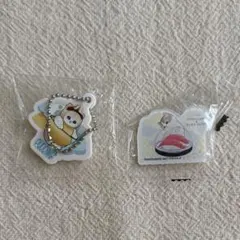 mofusand くら寿司 ラバーチャーム アクリルステッカー