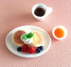 ミニチュア　スフレパンケーキセット