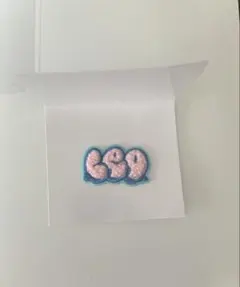 LEO　モコモコ刺繍ステッカー