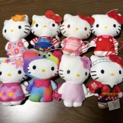 ハローキティ50周年マスコット マクドナルドハッピーセット8体セット