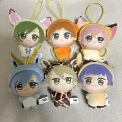 A3！ チビちびぐるみ 夏組 6点セット ぬいぐるみのサムネイル