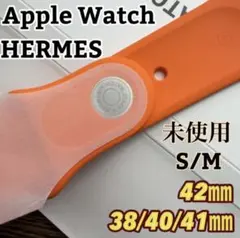 3106 美品 Apple Watch エルメス オレンジ ラバー スポーツ - メルカリ
