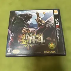 ニンテンドー3DS モンスターハンター4 MH4 説明書有