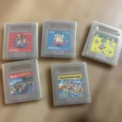 ゲームボーイソフトセット 5本