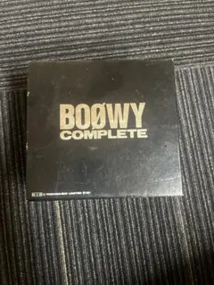 BOOWY / COMPLETE 1991年 1stプレス 新品 BOOWY / COMPLETE 1991年 1stプレス 新品 BOOWY / COMPLETE 1991