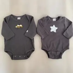 プティマイン　ロンパース2点セット