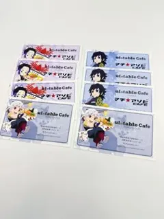 マチアソビcafe ショップカード　鬼滅の刃