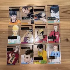 影山飛雄 箔押しクリアカードコレクション ハイキュー 影山飛雄 箔押しクリアカードコレクション ハイキュー
