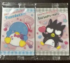 サンリオキャラクターズ ウエハース9　バッドばつ丸　タキシードサム　はぴだんぶい