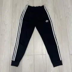 adidas ブラック ジャージパンツ150cm