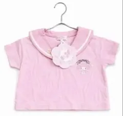 新品 マイメロディ セーラー襟 Tシャツ ピン90cmのサムネイル