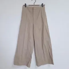 GALERIE VIE ガウチョパンツ ベージュ 32 コットン L