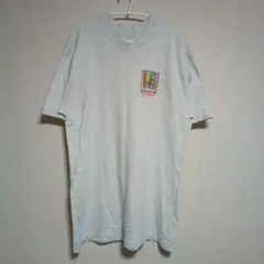 90s HAWAII SURF 半袖Tシャツ グレー シングルステッチ