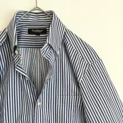 【鮮やかなストライプ★未使用ほぼ新品に近い】ポールスチュアートBDシャツ★L★★