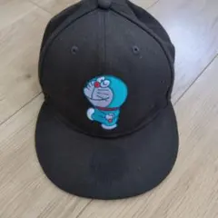 NEW ERA ドラえもん キャップ キッズ ブラックのサムネイル