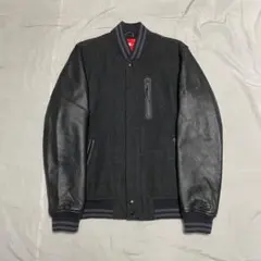 ナイキ NSW 名作 デストロイヤージャケット 袖革スタジャン 黒x黒 NIKE（ナイキ）の「NSW デストロイヤー（スタジャン）」 - WEAR