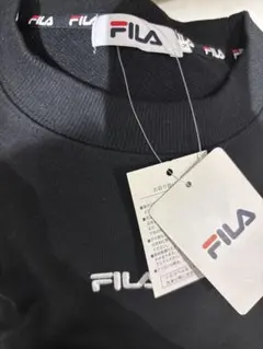 【新品タグ付き◎】フィラ　FILA UNISEXロゴ刺繍ビッグトレーナー
