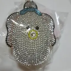 つぶらな瞳のなまがき ラインストーンキーホルダー