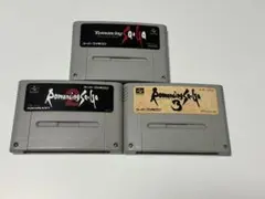 ロマンシング サガ 1, 2, 3 セット