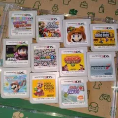 マリオシリーズニンテンドー3DSソフト11本セットまとめ売り