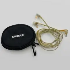 SHURE SE215 クリア 有線イヤホン 本体 キャリングケース付のサムネイル