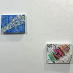 テクスチャーアート2点セット