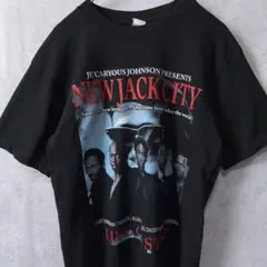 NEW JACK CITY ニュージャックシティ 映画半袖Tシャツ ブラック Mのサムネイル