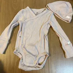 H&M オーガニックコットンロンパースセット