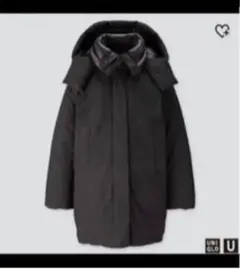UNIQULO U パデット パーカー ブラック　ルメールコラボ