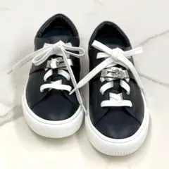 極美品✨エルメス デイ ケリー シルバー金具スニーカー バイカラー ブラック エルメス ケリー25/外縫い ブラック ボックスカーフ シルバー金具