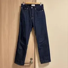 BEAUTY&YOUTH ストレートデニム ダークブルー