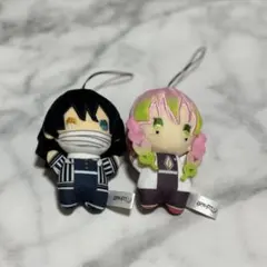 鬼滅の刃 無限城編 ゆらふわみにみにぬいぐるみ 伊黒小芭内 甘露寺蜜璃