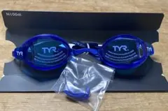 スイミングゴーグル　大人用　ブルー