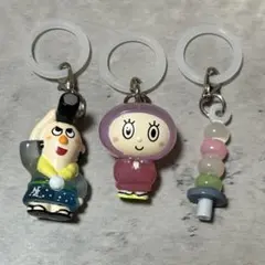 ぜんまいざむらい　めじるしアクセサリー　3点セット　ガチャ