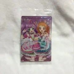 アイカツ！×プリパラ ウエハース カード らぁら＆あかり スペシャル SP 1枚