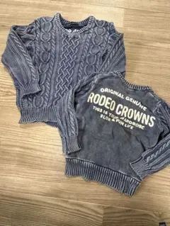 ロデオクラウンズ　オソロコーデ　ニット