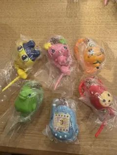 たまごっち カラフル マルチチャーム ガチャガチャ コンプセット