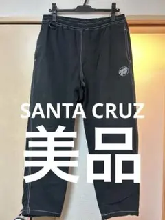 【美品】SANTA CRUZ サンタクルーズ ワークパンツ ブラック Mサイズ