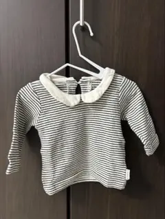 襟付き長袖トップス 70cm