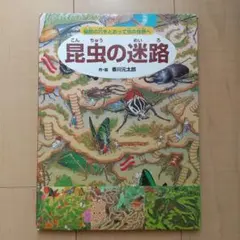 昆虫の迷路 香川元太郎 絵本