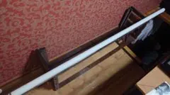 引取限定　ホワイト ロールスクリーン 手作り台