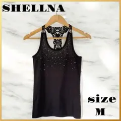 SHELLNA ストーン装飾 タンクトップ M