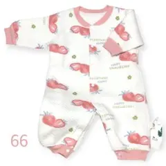 新品 キルトカバーオール 60cm 70cm ロンパース 綿100% 暖かい