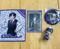 もふ　マグネット・マスコットチャーム・缶バッチ・トレーディングカードセット