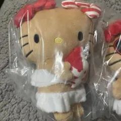 日焼けキティ マスコットチャーム ぬいぐるみ ハローキティ　アベイル しまむら