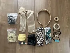 ヘアアクセサリー カチューシャ ヘアピン クリップ 髪留め ゴム まとめ売り韓国