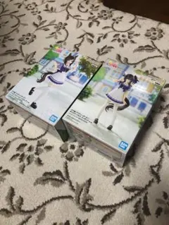 ウマ娘 フィギュア ダイタクヘリオス ファインモーション ２体 制服 学園 競馬