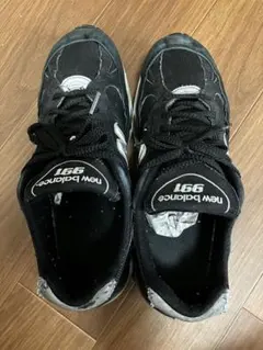 New Balance 991 ブラック スニーカー